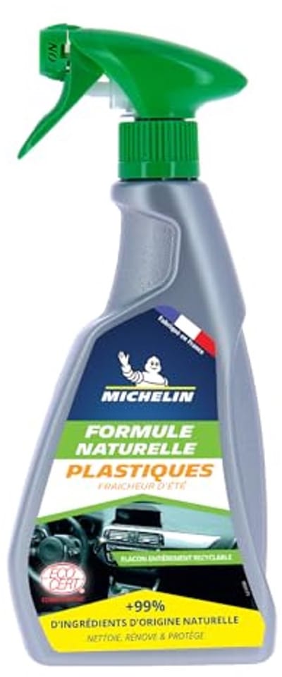 Kunststof autoreiniger met natuurlijke formule en zomergeur - 500 ml