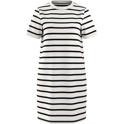 ESMARA Dames jurk (Wit/zwart, XS (32/34))