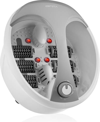 Gymtek® Voetenbad - Voetbad - Voetmassage Apparaat - 6 Rollers - 19L - 3 Massagestanden - Infrarood - Bubbelfunctie