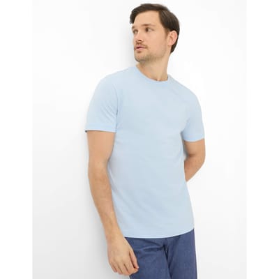 Brax Heren Shirt  Style TED sky, lichtblauw, maat XXXL