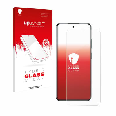 upscreen - Screenprotector voor realme C63 5G - Folie Beschermfolie Beschermglas transparant