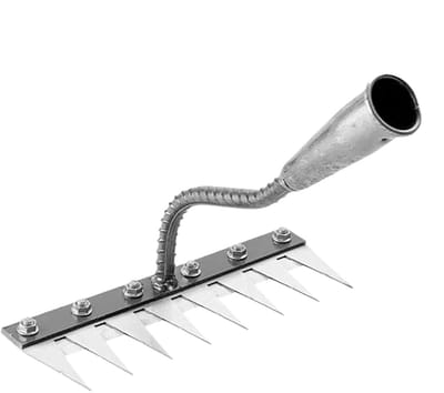 Onkruidsteker - Wortelverwijderaar - Tuinonderhoud - Ergonomische handgreep - 38 x 30 x 12 cm - Zilver
