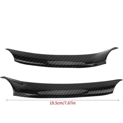 Auto Interieur Stuurwiel Decoratieve Decor Cover Sierlijst voor Alfa Romeo Stelvio Giulia black