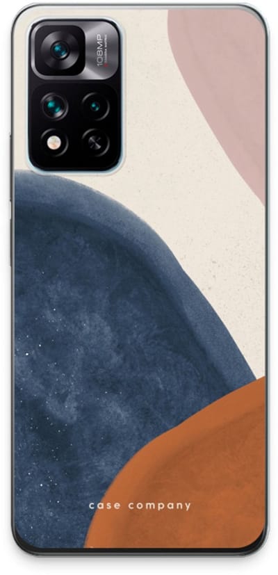 Case Company® - Hoesje geschikt voor Xiaomi 11i hoesje - Geo #1 - Soft Cover Telefoonhoesje - Bescherming aan alle Kanten en Schermrand