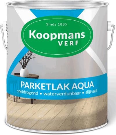 Koopmans Acryl Parketlak Eiglans blank 2,5 Liter
