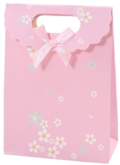 Cadeauzakjes - Handtas - Cadeauverpakkingen - Cadeau zakjes - Cadeauzakjes papier - Cadeautasje - Met handvat en venster - Voor Kerstmis - Bruiloften - Verjaardagscadeaus - Snoepjes - Koekjes - Vakantiecadeaus - Verschillende stijlen - 12 stuck