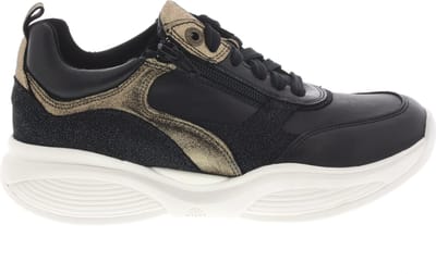Dames Veterschoenen Xsensible Swx19 Black Zwart - Maat 4½