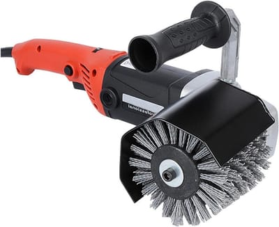 Steenreiniger Machine - Metaal Polijster - Oppervlakken Bewerken - Verstelbare Snelheid - 1400 Watt - Zilverkleurig