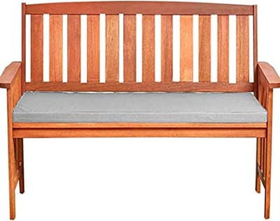 Waterdicht Zitkussen - Tuinkussen Bank - Buiten Ontspannen - Dikke Vulling - 80 x 40 cm - Grijs