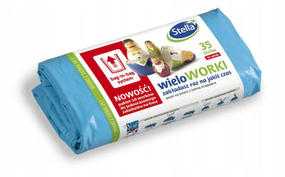 Stella - Afvalzak - 35L - Met Trekkoord - Sterk