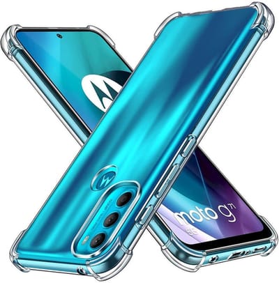 Shockproof Soft TPU hoesje Silicone Case Geschikt voor: Motorola Moto G71