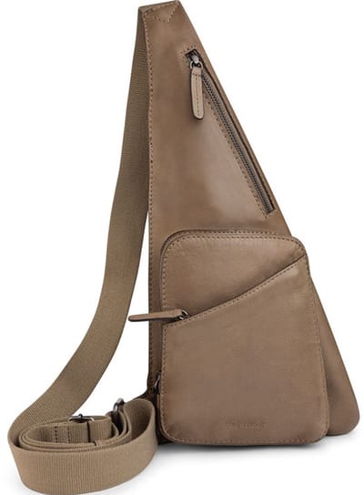 Bag2Bag - Cayo - Crossbody - Rugzak - Unisex - Leer - Leaf