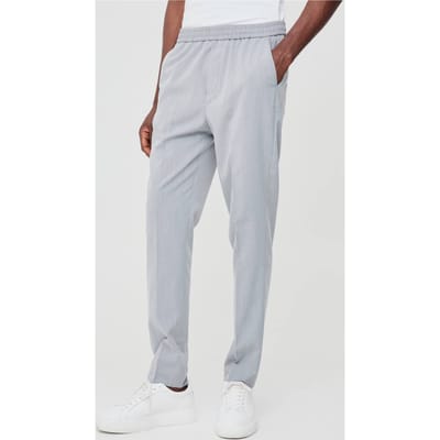 Elastische taille, slank gesneden jogger | Grey | Size 28