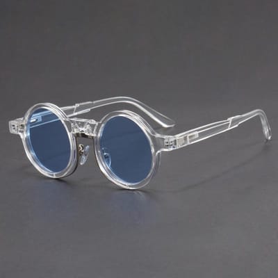 Nouvelles Lunettes de Soleil Rondes Élégantes Style Vintage Pour Femmes et Pour Hommes Produits Tendance de Haute Qualité Lunettes de Soleil Populaires pour l'Extérieur et la Conduite gray