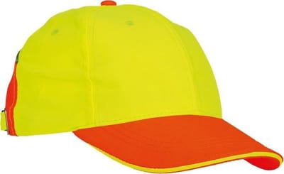 Knoxfield pet geel/oranje (verkeersregelaarspet)
