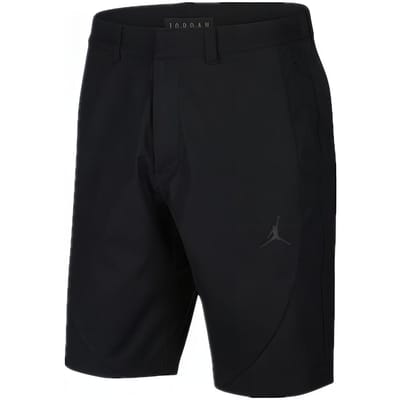 Jordan Bedrukt Logo Effen Kleur Elastische Rechte Pijp Shorts Heren Onderkleding Zwart 914421-010 XXL black
