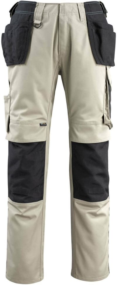 Mascot Unique Broek met spijkerzakken 14031-203 - lichtkhaki/zwart - C52 - 76
