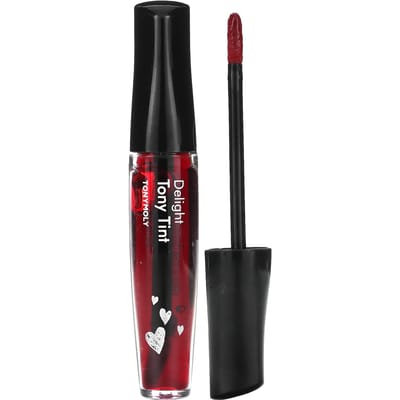 TonyMoly, Delight Tony Tint, 02 Rood, 8.3ml black