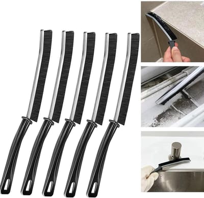 5-delige Kierenreinigingsborstel Set voor Tegels, Langwerpige Handborstel en Grout Reinigingshulpmiddel voor Keuken en Badkamer
