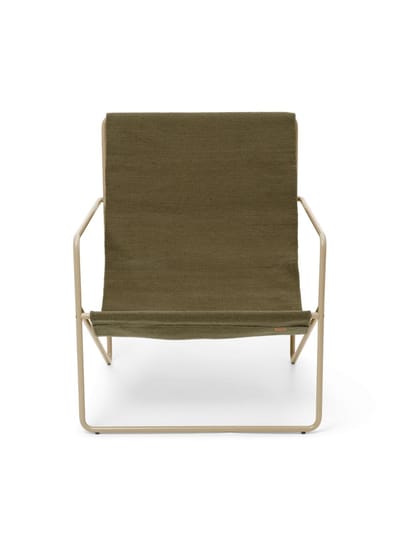 Ferm Living Desert Stoel - cashmere - Olive