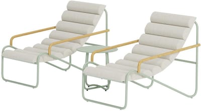Svea - Anita bistroset - sage groen/beige
