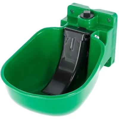 Excellent Drinkbak - KS met lepel groen - Binnen en buiten drinkbak - Drinkcontainer voor boerderijdieren