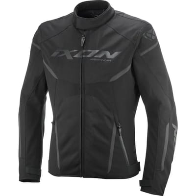 Ixon Striker 2 Air WP Zwart Waterdichte Textiele Motorjas - Jas
