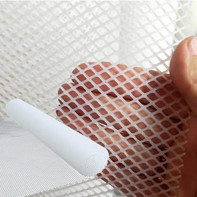 Veiligheidsnet Kinderen - Balkon Kattennet - Huis Dieren - Stabiel Hekweefsel - 05 m - Wit