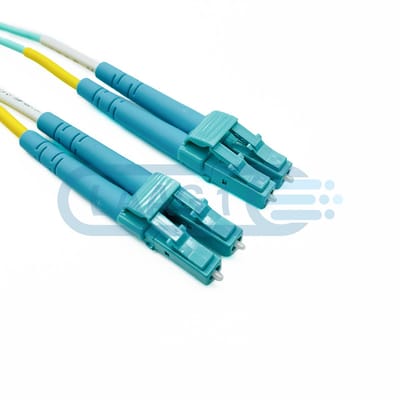 Laag1 - Glasvezel Patchkabel - Duplex LC/UPC naar LC/UPC - 25cm OM3