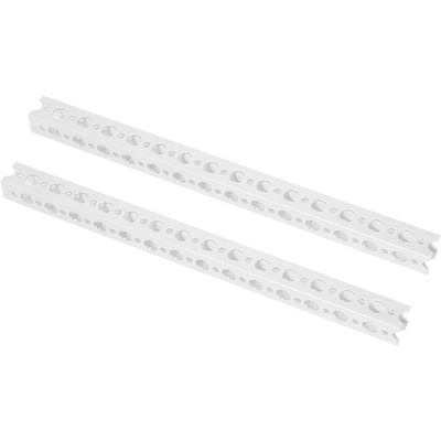 2 Stuks Aluminium Vierkante Balk 15 Gaten Geschikt voor Tetrixrobotics Robotaccessoires white