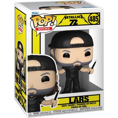 Metallica Lars Vinyl Figur 485 Unisex Funko Pop! - Neutraal - Standard