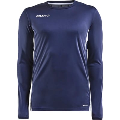 Craft Pro Control Impact LS Tee M 1908231 - Navy/White - XS