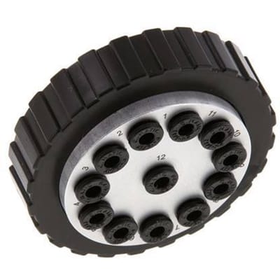 POM Meervoudige Koppeling Insteeknippel 12x4 mm Push-in-aansluitingen Vacuum