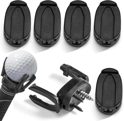 Vouwbare Plastic Golfbal Oppikker met Zuignap - Handige Accessoires voor Golfspelers, 6 Stuks voor Efficiënt Ophalen van Golfballen