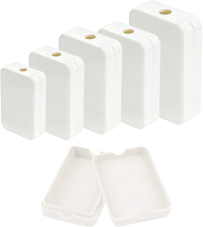 Dailygoods - Set van 5 Kunststof Aansluitdozen voor Kabels