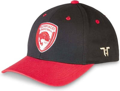 Tokyo Time - Olympiacos Piraeus Snapback Pet - Zwart/Rood