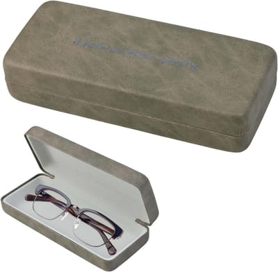 Duurzame Hardcase Brilhoes van PU Leer, Beschermende Etui voor Zonnebrillen en Leesbrillen, Perfecte Accessoire voor Dames en Heren