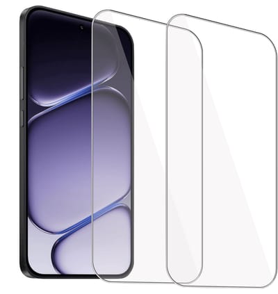 ChiGuard Screenprotector 2x geschikt voor OnePlus Nord 6 Screenprotector - Beschermglas - Curved - GuardCover