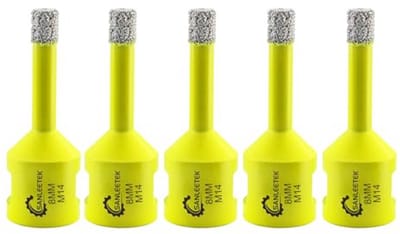 Diamantboor Set voor Tegels – 5 Stuks – 8 mm – Voor Ceramiek, Porselein, Marmer en Graniet
