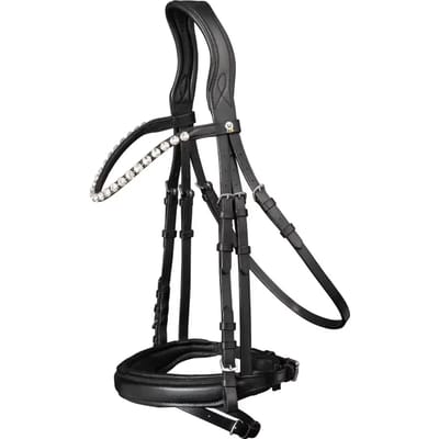 Gecombineerd hoofdstel met neusriem Waldhausen X-Line Beauty