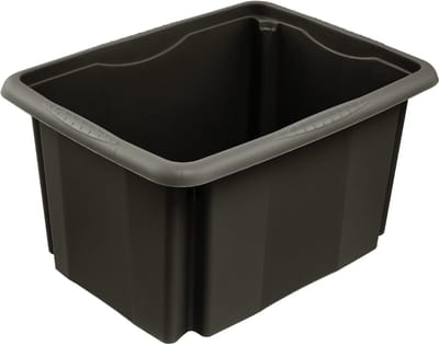 Bewaarbox 'emil eco', 15 liter, grafietkleur