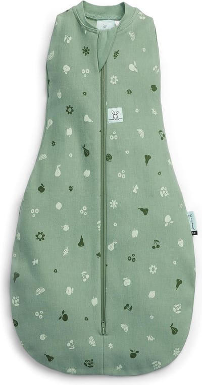 Ergopouch Cocoon inbaker slaapzak - 0,2 Tog - 2-in-1 Slaapzak - Combi Slaapzak Baby + Inbakerslaapzak - Slaapzak Baby - Inbakerslaapzak - Slaapzakken - Zomer slaapzak - Slaapzak 70 cm - Sweet Orchard