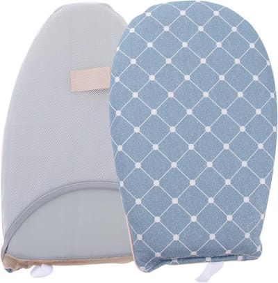 Strijkplank Handschoen - Stoomhandschoen Strijkijzer - Kleding Stomen - Anti-Scald Bescherming - 21x14x3 cm - Hemelsblauw