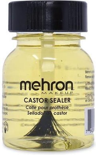 Mehron - Castor Sealer voor Liquid Latex met kwastje - 30 ml