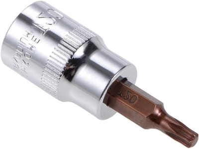 Jhubersproducts - Torx Bit-socket - 3/8" Drive - Premium S2 Staal - 48 mm Lengte - Geschikt voor Momentsleutel - Slagboormachines en Ratelsleutels