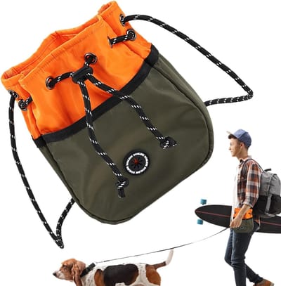Honden Trainings Tas - Snack Houder - Puppy Training - Verstelbare Riem - 21x15x4cm