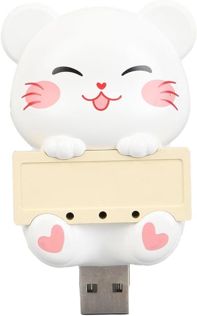 Luchtreiniger Negatieve Ionen - Luchtverfrisser Ionisator - Binnenklimaat Verbeteren - Stille Werking - 5x3.3x7cm - Kat