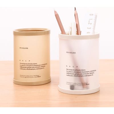 Porte-stylo Créatif Détachable Cylindrique DIY Boîte de Rangement de Bureau Rangement Fournitures Scolaires Étudiant Porte-stylo kaki