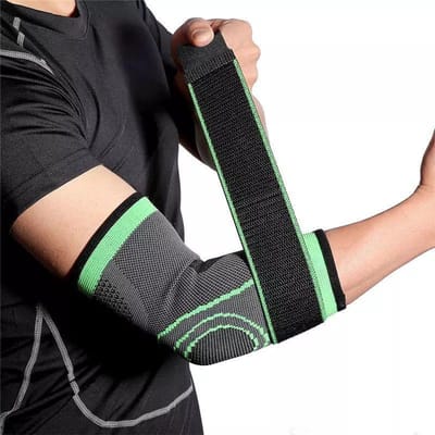 Universele  Elleboog Brace -Elleboogsteun- Verstelbare Brace- Elleboogbandage- Tennisarm Brace- Artrose- Maat L