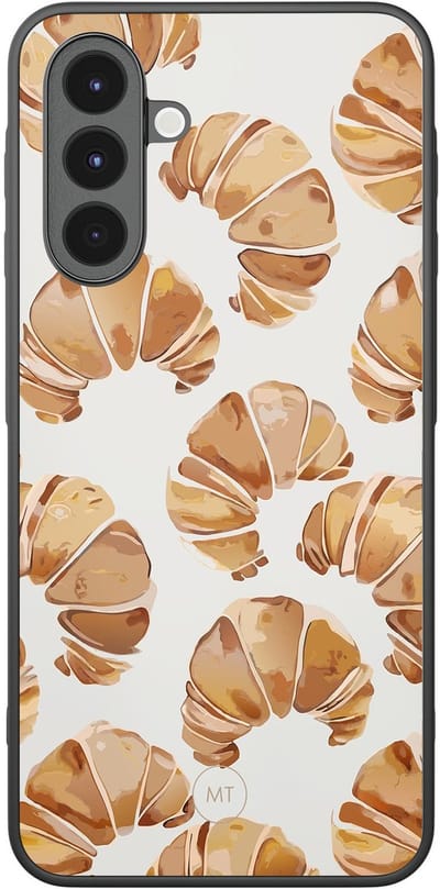 Hoesje geschikt voor Samsung Galaxy A16 - Croissant - TPU Hard Case Backcover - Beige - Mooie Telefoonhoesjes